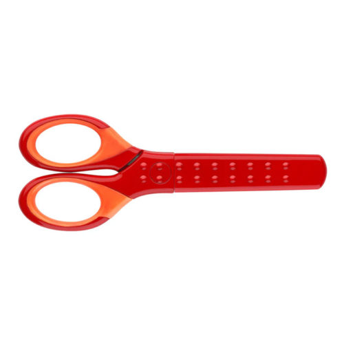 181550 Faber-Castell Grip School Scissors, Red