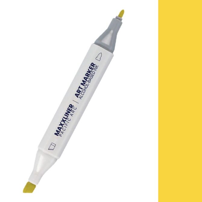 Pacific ArcÂ® Maxxliner - Alcohol-Based Marker - Canary Yellow