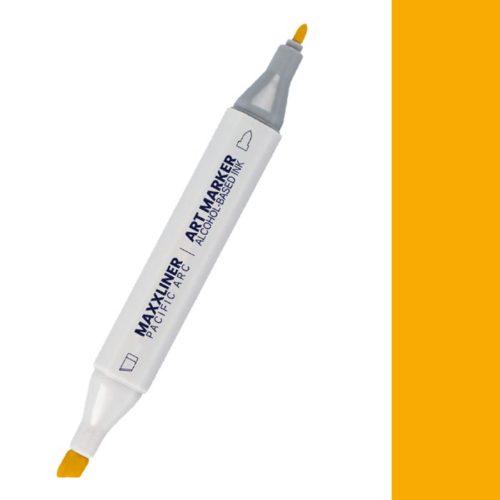 Pacific Arc® Maxxliner - Alcohol-Based Marker - Yellow Orange