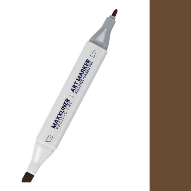 Pacific ArcÂ® Maxxliner - Alcohol-Based Marker - Brown