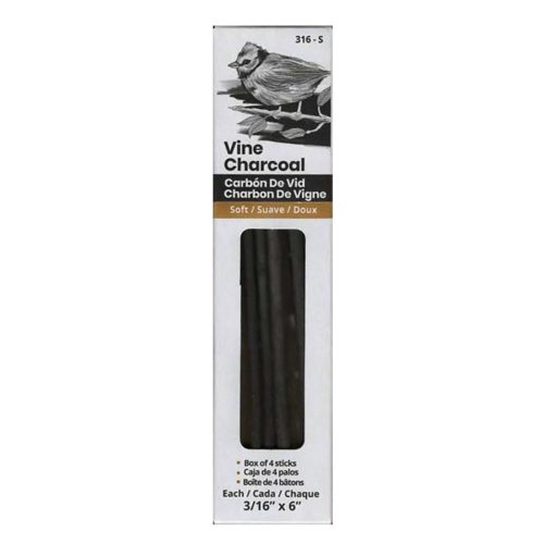 Pacific Arc® Vine Charcoal - Soft - 316-S