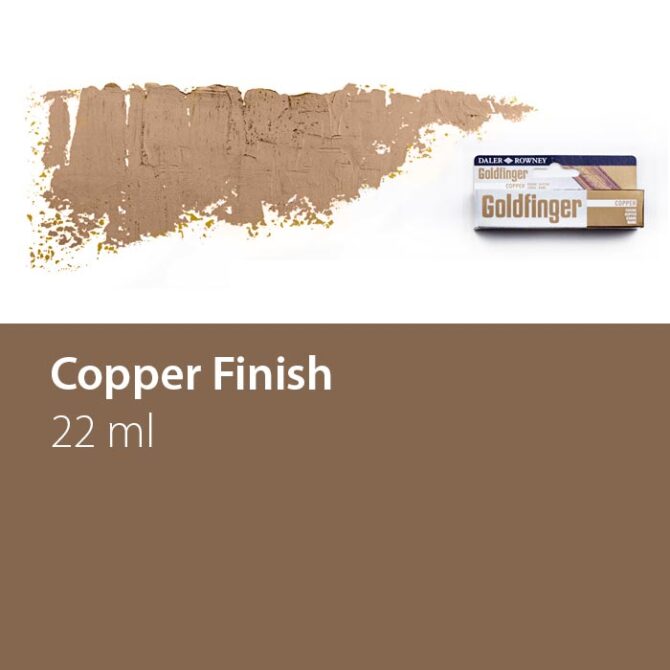 Daler-RowneyÂ® Goldfinger Metallic Finish Paste - Copper, 22 ml