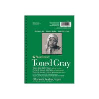 Strathmore® 400 Series - 5.5×8.5 inches - Toned Gray Wire Bound Sketch Pad