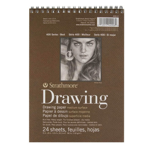 Strathmore 400 Series, Drawing Paper 24-Sheet Pad