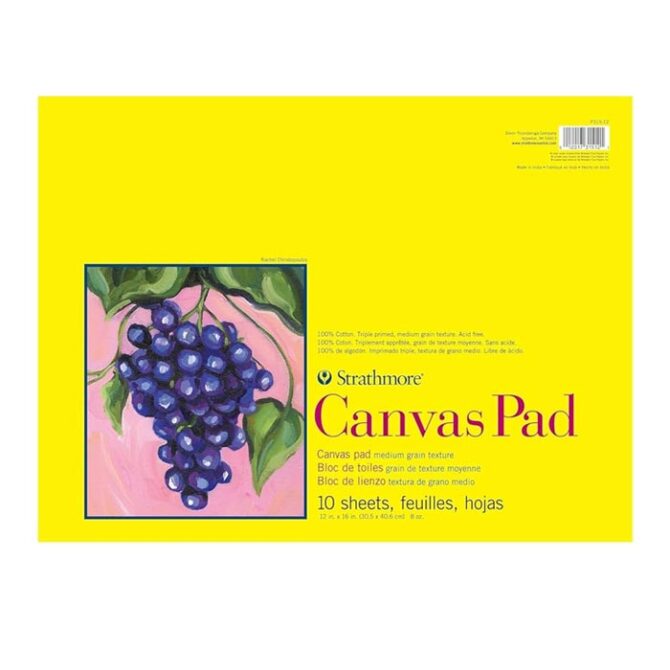 STRATHMOREÂ® Canvas Pad - 12x16 inches