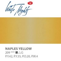 NEVA PALETTE® White Nights Extra-Fine Artist Watercolours - 2.5ml Full Pan - Naples Yellow - S1 - 209