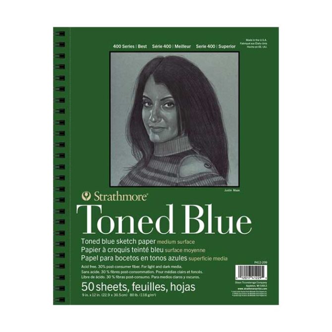 Strathmore Toned Blue Sketch Paper