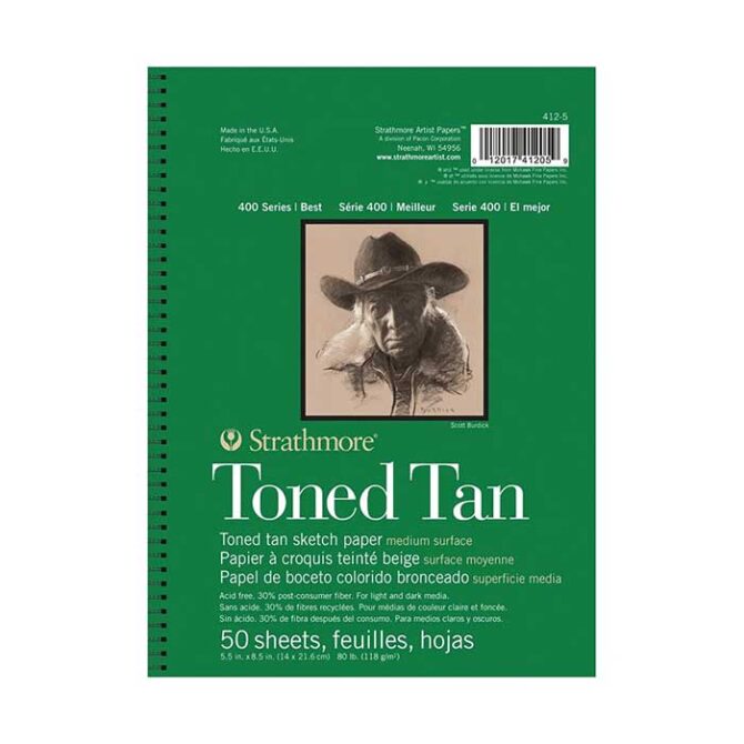 Strathmore Toned Tan Sketch Paper