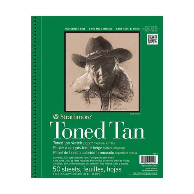 Strathmore Toned Tan Sketch Paper