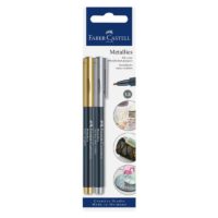 160796 Faber-Castell - Metallics Marker Set of 2