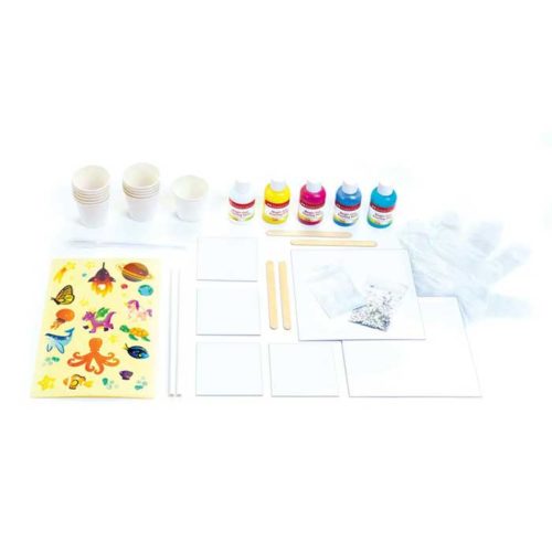 14342 Faber-Castell - Do Art Paint Pour Studio - Content