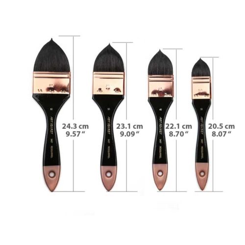 Large Cats Tongue Watercolor Brushes
