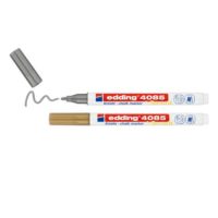 Edding Chalk Marker - Gold and Silver