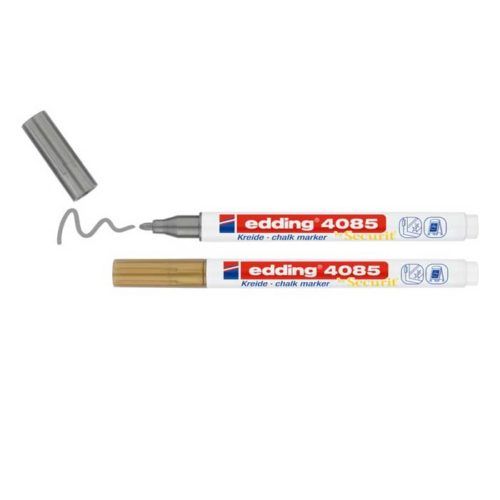 Edding Chalk Marker - Gold and Silver