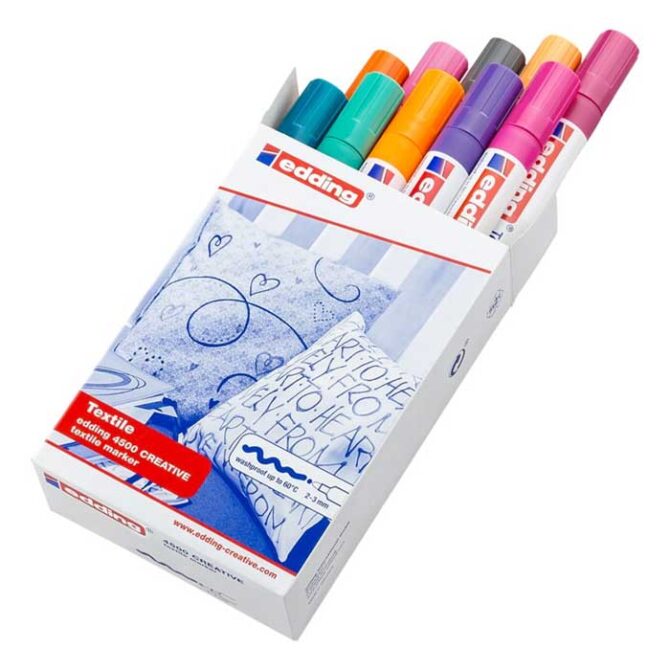 Textile Markers Trend Set of 10