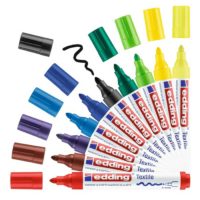 Textile Markers Basic Set of 10