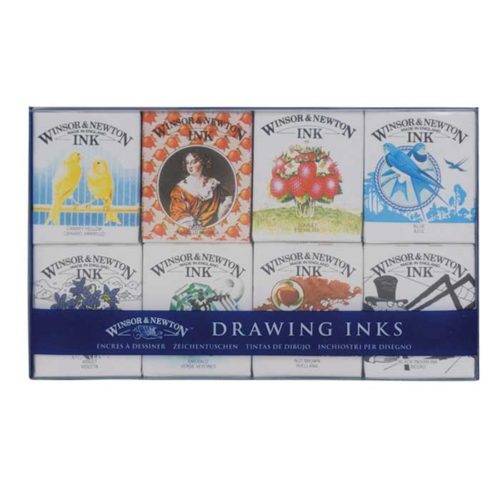 Henry Collection Drawing Ink Set of 8