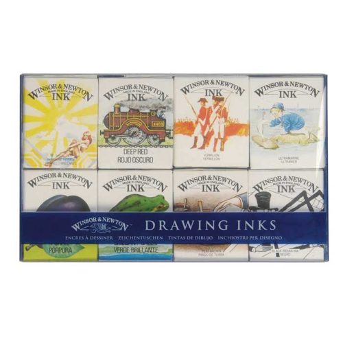 William Collection Drawing Ink Set of 8
