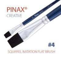 774-4 Pinax Creative® Squirrel Imitation Brush - Flat #4