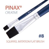 774-8 Pinax Creative® Squirrel Imitation Brush - Flat #8