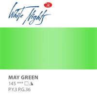 NEVA PALETTE® White Nights Extra-Fine Artist Watercolours - 2.5ml Full Pan - May Green - S1 - 745