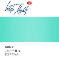 NEVA PALETTE® White Nights Extra-Fine Artist Watercolours - 2.5ml Full Pan - Mint - S1 - 735