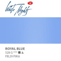 NEVA PALETTE® White Nights Extra-Fine Artist Watercolours - 2.5ml Full Pan - Royal Blue - S1 - 528