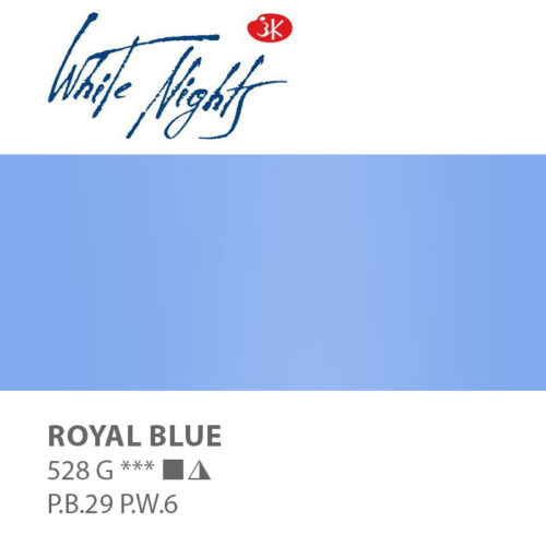 NEVA PALETTE® White Nights Extra-Fine Artist Watercolours - 2.5ml Full Pan - Royal Blue - S1 - 528