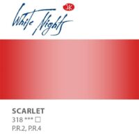NEVA PALETTE® White Nights Extra-Fine Artist Watercolours - 2.5ml Full Pan - Scarlet - S1 - 318