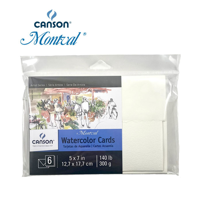 Canson Montval Watercolor Paper Cards and Envelopes
