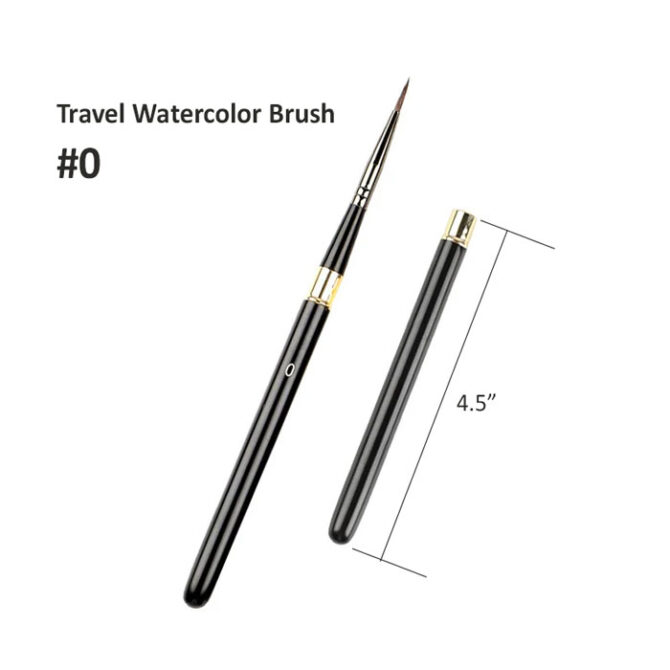 Travel Watercolor Brush #0