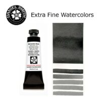 DANIEL SMITH Extra Fine Watrecolors, 15ml Tube - McCracken Black